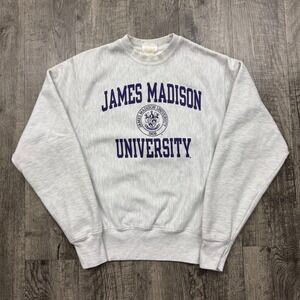 Champion Reverse Weave James Madison University Sweatshirt Sz S‎
